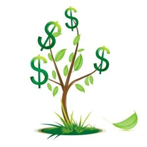 Spring-shoots-dollars